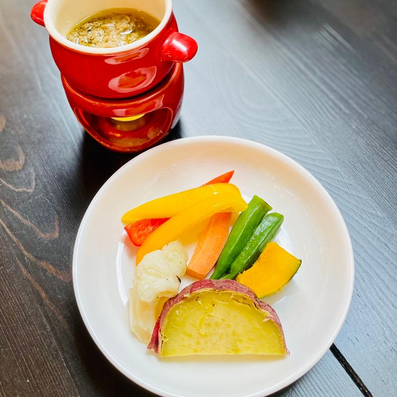 ランチコース(バーニャカウダ)(ウッドベイカーズ)