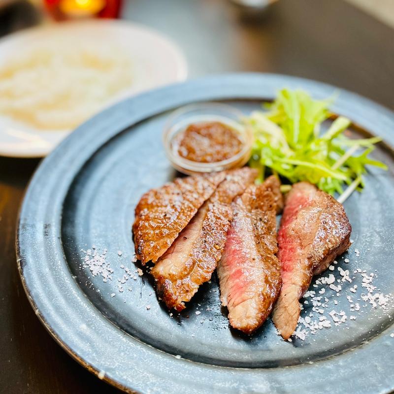 ランチコース(牛モモステーキ)(ウッドベイカーズ)