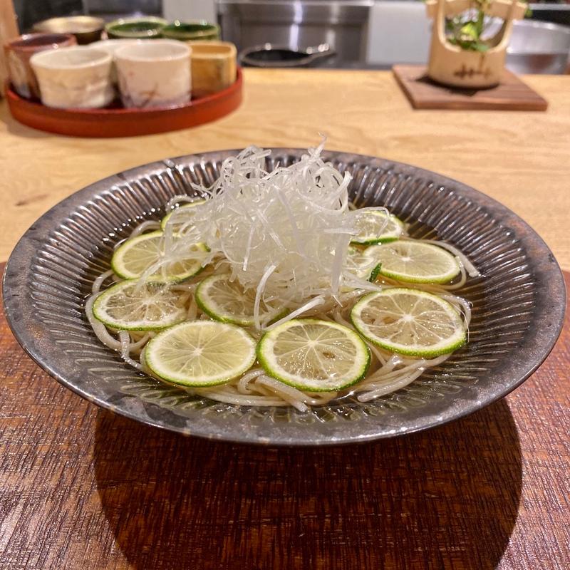 すだちそば(馳走菴 しゅう)