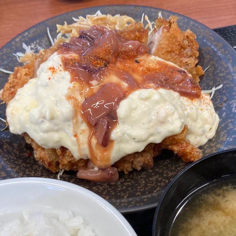 チキン南蛮定食(からやま 多摩永山店)