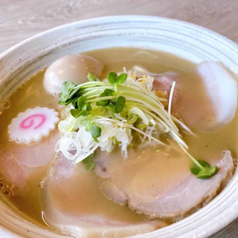 特選鷄そば(塩)(MENYA BIBIRI)