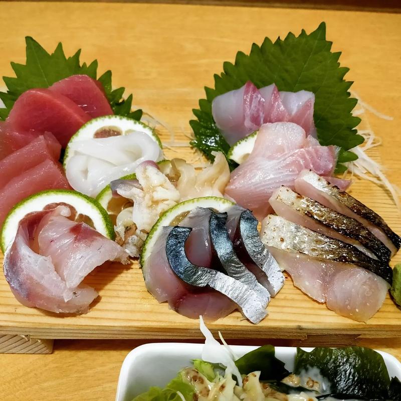 刺し身定食(福笑門（ふくえもん）)