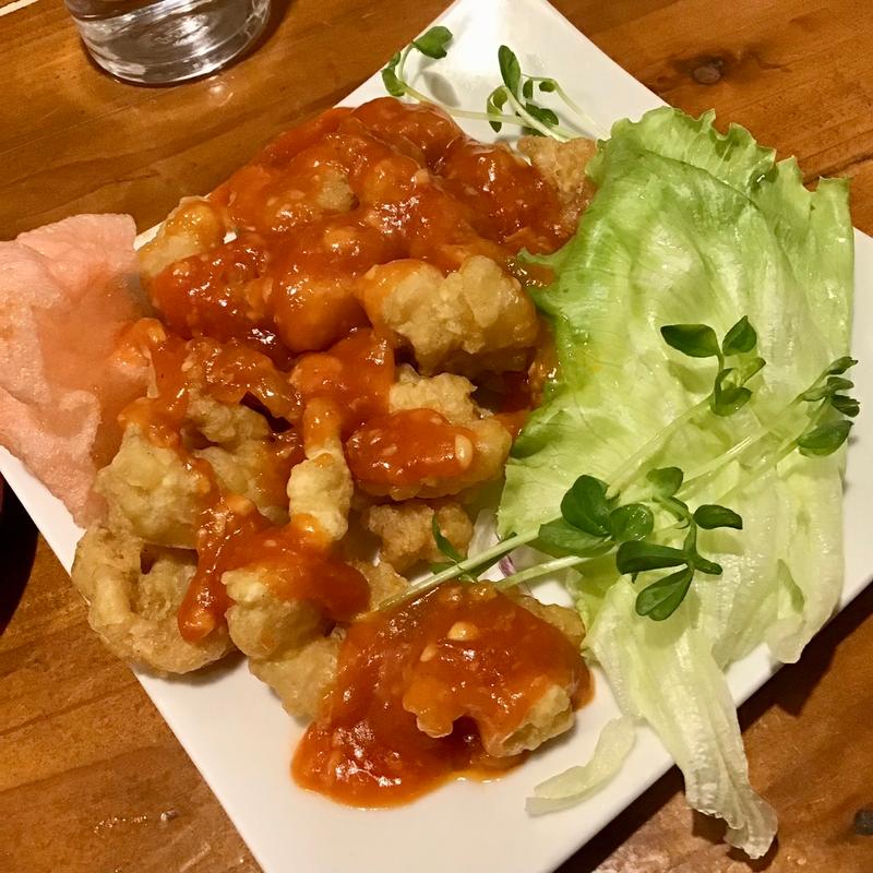 海老のチリソース煮(天天菜館 （テンテンサイカン）)