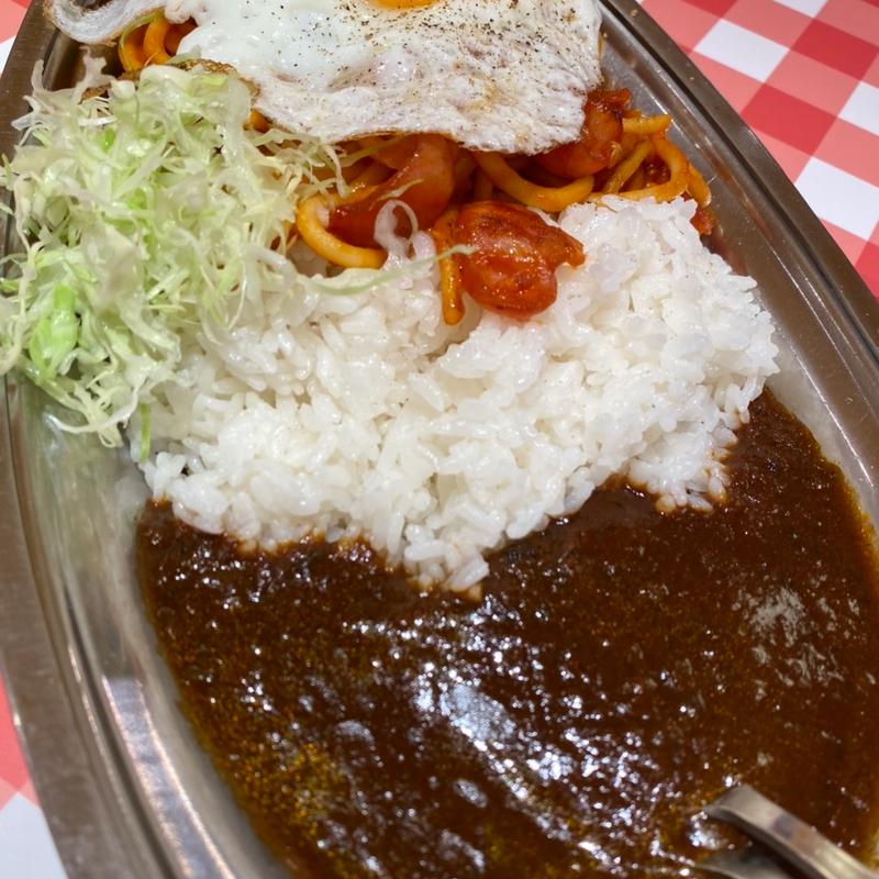 カレーwithナポリ(スパゲッティのパンチョ VIERRA小倉店)