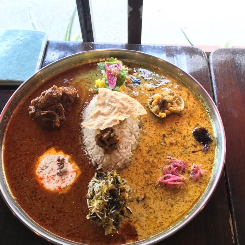 カレープレート(カレー屋バンバン)