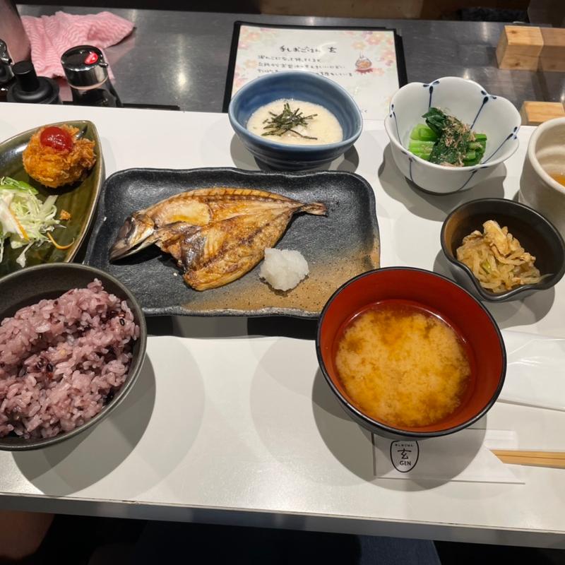 手しおごはん定食(手しおごはん玄 中野店)