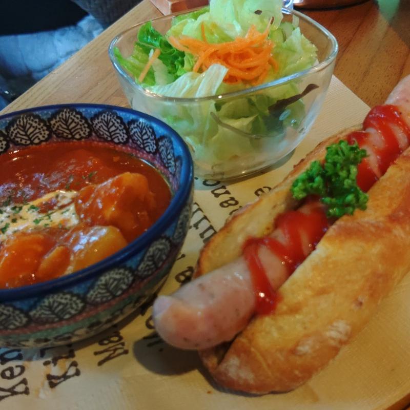 サザ風ホットパンソーセージ(サザコーヒー)