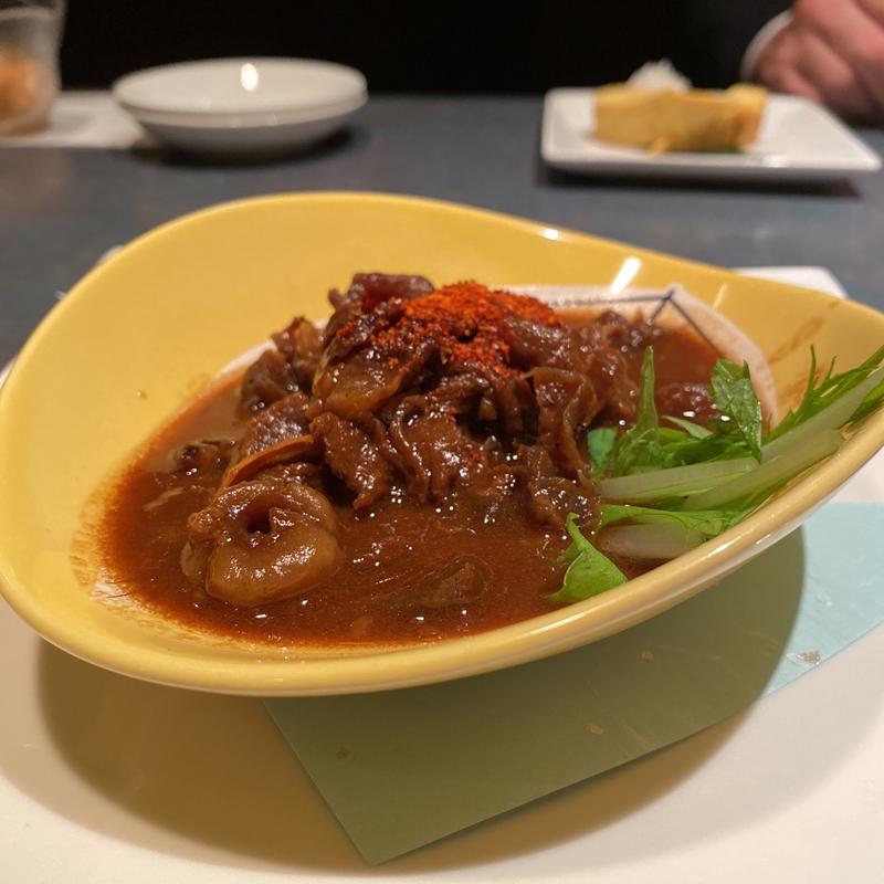 松阪牛入り牛すじどて煮(海鮮酒蔵 炉庵 （かいせんしゅぞう ろあん）)