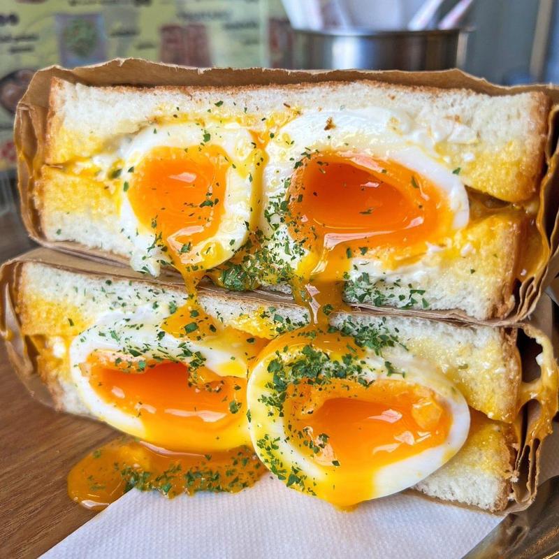 エッグサンド(下北沢 カフェ STABLER Shimokitazawa Meatsand)