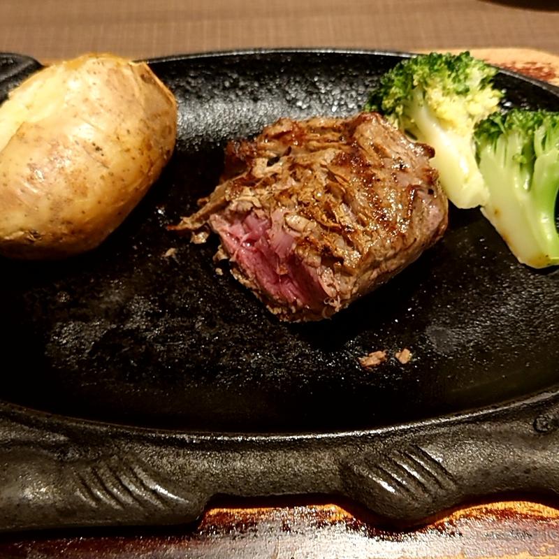 和牛フィレステーキ(フォルクス 新橋店)