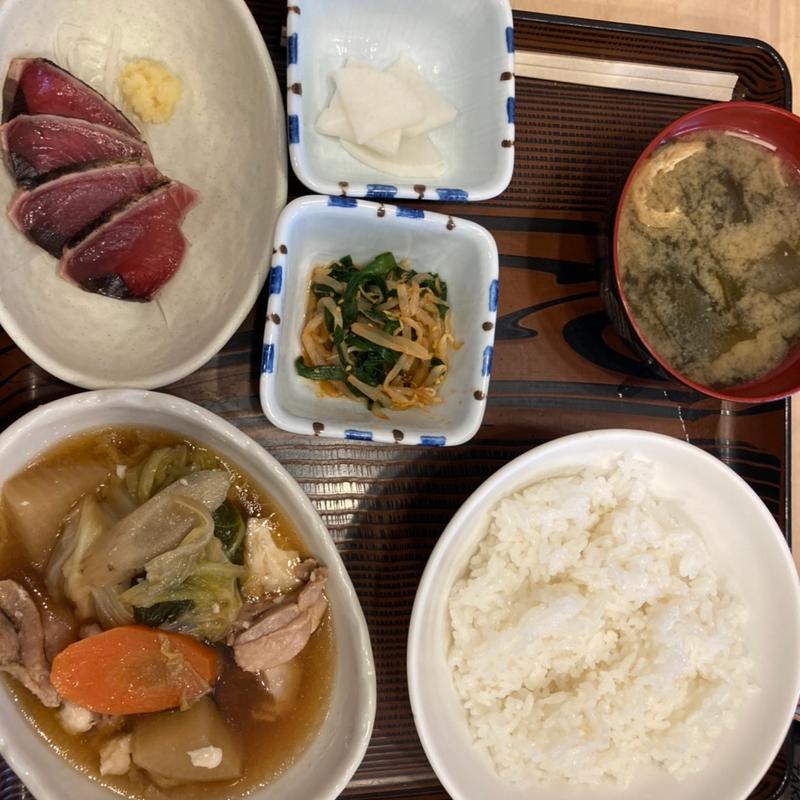 若どり野菜煮定食(かぶき)