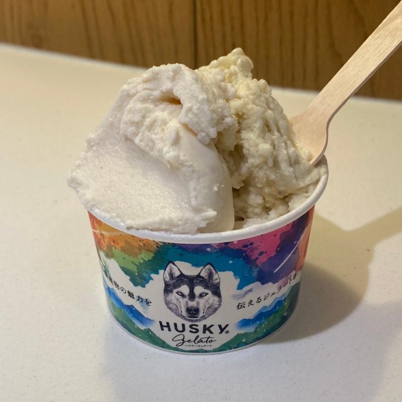 栗と無花果レアチーズ(ハスキージェラート エキュート大宮店)