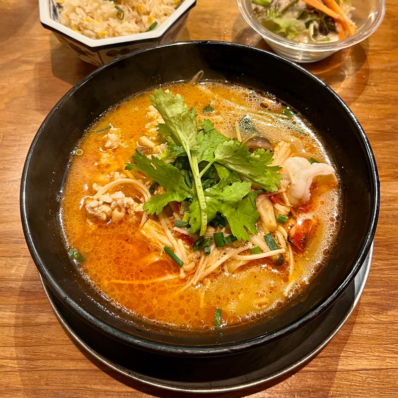 トムヤムヌードル定食(カオサン)