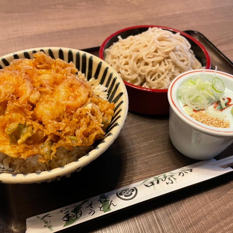 かき揚げ丼セット(田奈加 （たなか）)