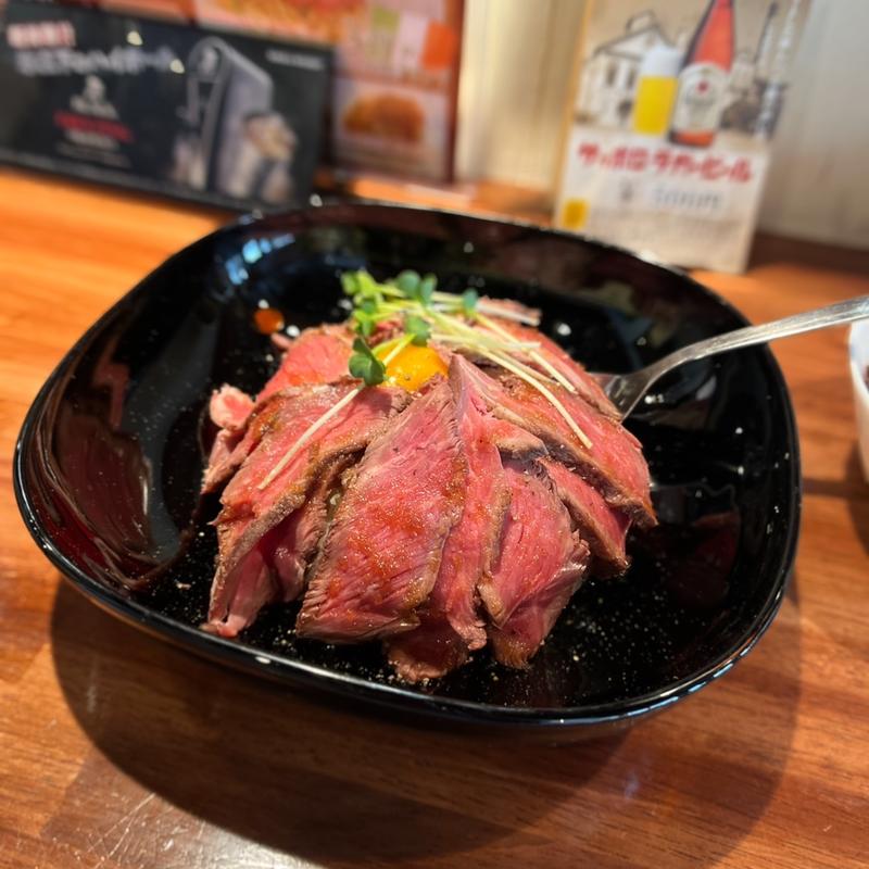 ローストビーフ丼double(Debi's kitchen デビズキッチン)