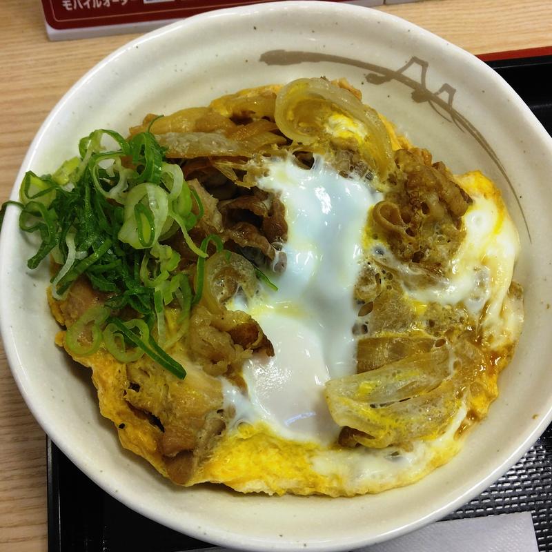 牛とじ親子丼(松屋 仙台五橋店 )