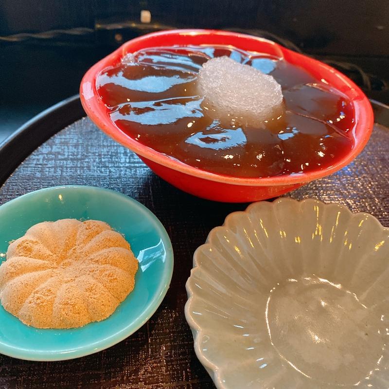 生わらび餅(甘味処 甘寛)