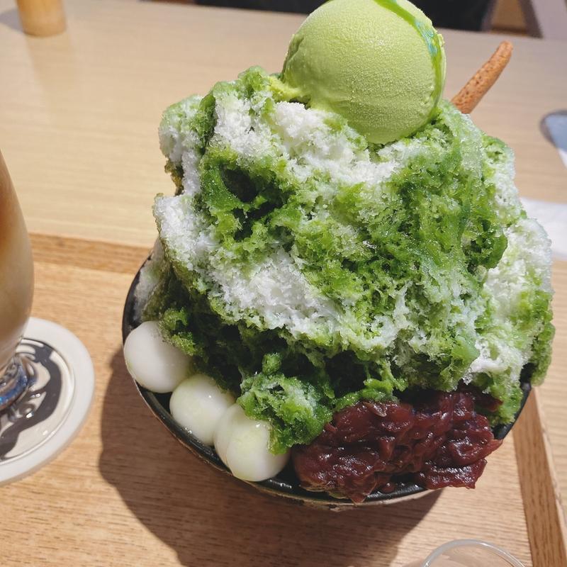 宇治金時(茶庭 然花抄院)