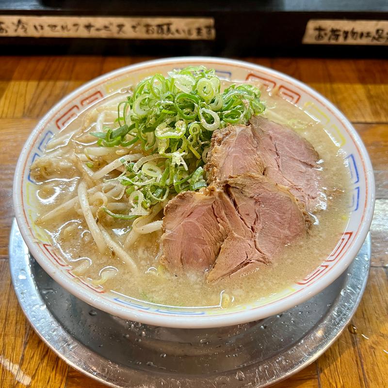 焼もやしラーメン(秀ちゃんラーメン とんぼ店)