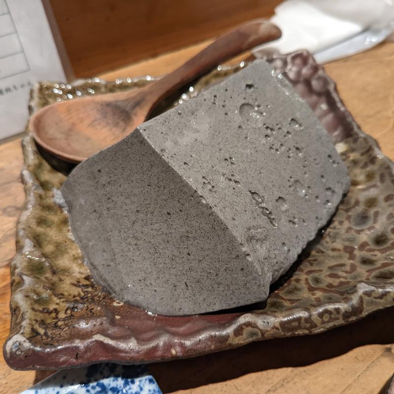 自家製黒胡麻豆腐(居酒屋　純ちゃん )