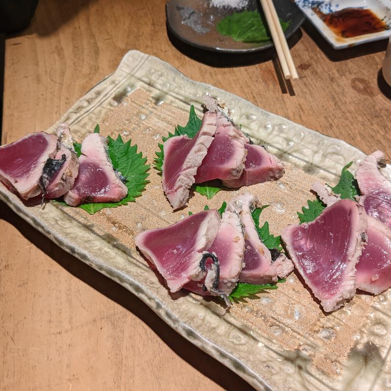 カツオ塩たたき(居酒屋　純ちゃん )