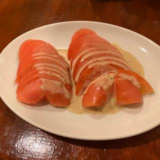 冷やしトマト(中華ごはん れんげ食堂 西新宿店)