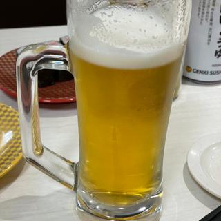 生ビール(魚べい アークプラザ新潟店)