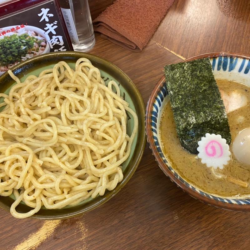 つけ麺味玉煮番搾り(つけめん 三三㐂)