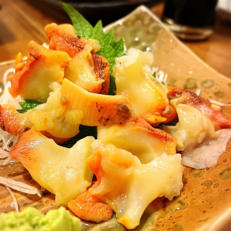 つぶ貝刺身(栃木屋 )