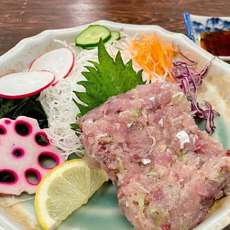 鯵のなめめろう(はら田)