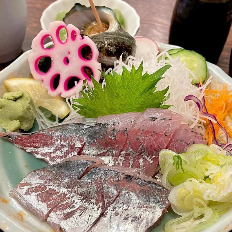 鯵の刺身(はら田)