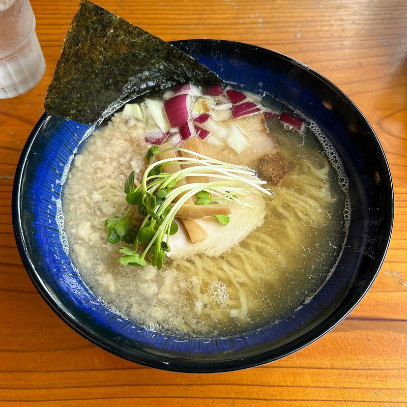 煮干しラーメン 塩(鍋と酒菜 はま岡)