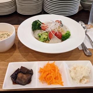 ごろごろ野菜のパスタ(ATSUMI食堂)