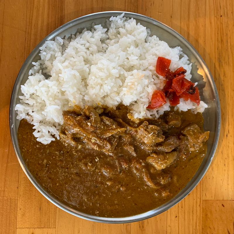 ラムチーズカレー(ジンギスバル まーさん)