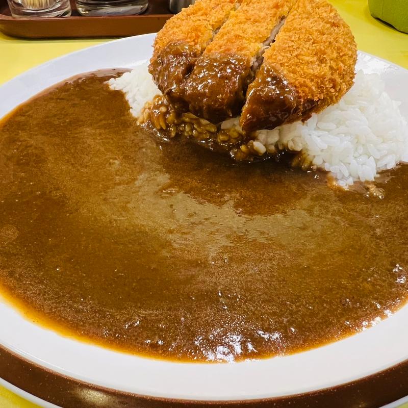 ミンチカツカレーランチ(印度のルー 天下茶屋店)