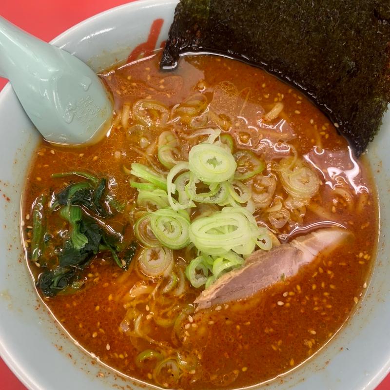辛味噌ラーメン(ラーメン山岡家 沼津柿田川店)