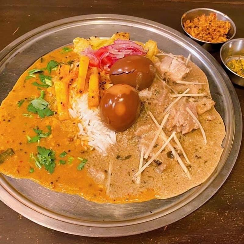 本日のスパイスカリー(定食堂 金剛石)