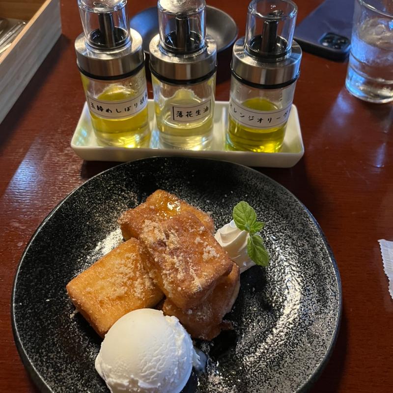 揚げフレンチトースト(綾綺殿)