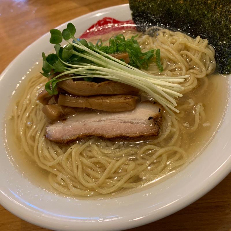 中華そば しお　大盛　めんま(中華そば スパンキー)