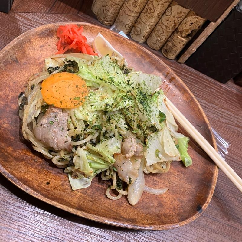 1日限定 瀬戸内海苔塩焼きそば(やきそば じろ)