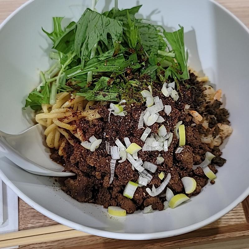 汁なし担担麺白胡麻(汁なし担担麺ピリリ 銀座店)