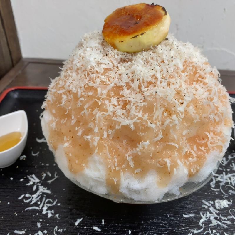 いちじくパルミジャーノレッジャーノ(天然かき氷 氷の音)