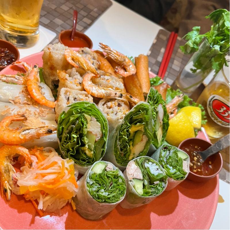 春巻き5種盛り合わせ　3人前(ヴェトナム アリス 銀座店)