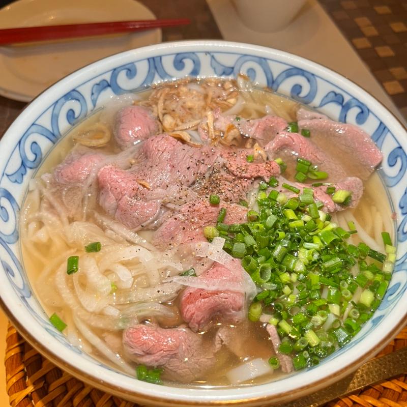 和牛ロースのフォー(ヴェトナム アリス 銀座店)