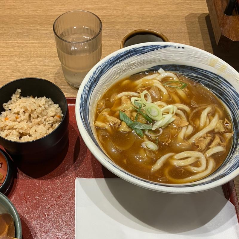カレーうどん(自家製麺 杵屋 南港ＡＴＣ ２F店)