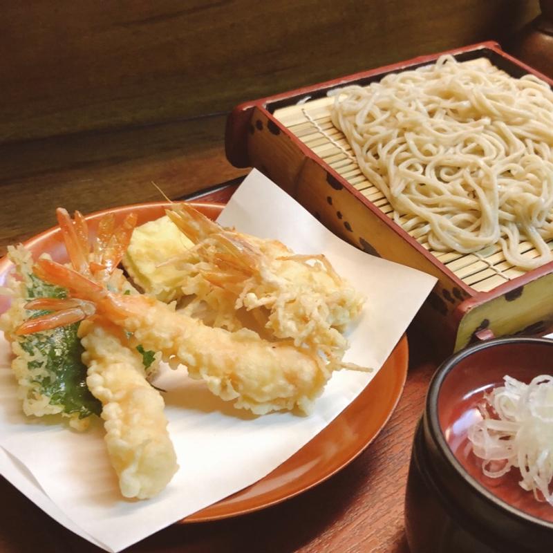 天ざる(そばや哲心)