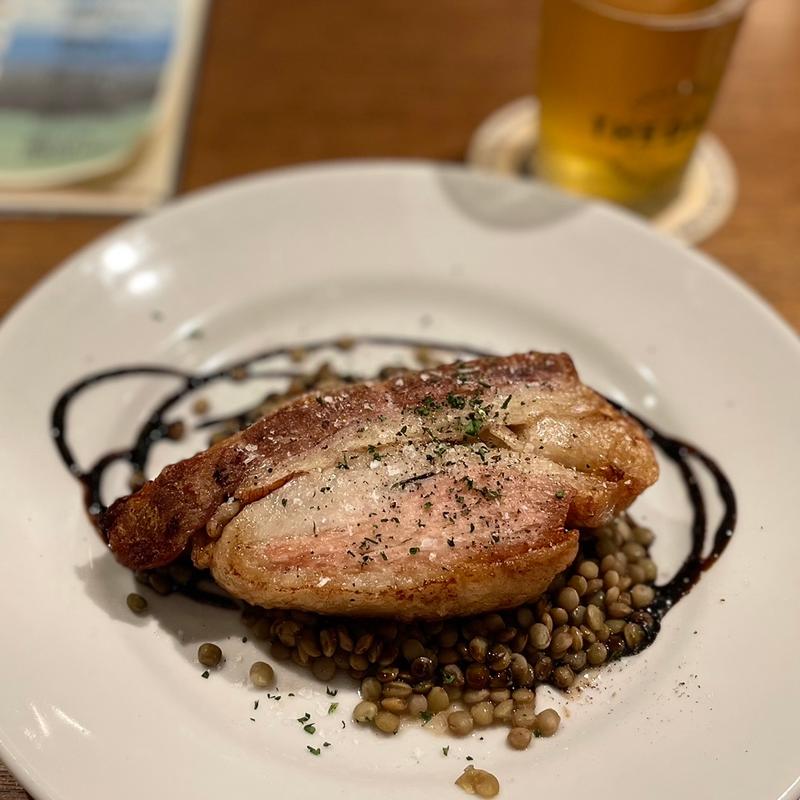 トロトロ豚バラのローストとレンズ豆(the day east tokyo（ザデイ）)