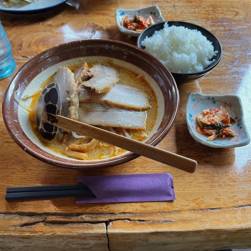 炙りチャーシューの味噌ラーメン(会津とらや )