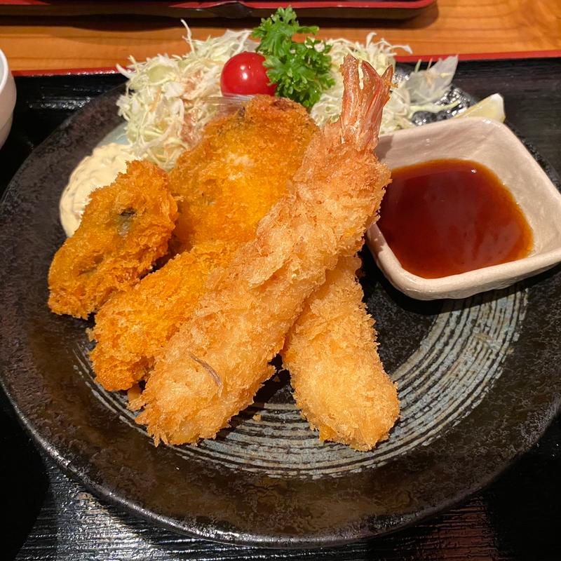 ミックスフライ(仙台銀座 金太郎 )