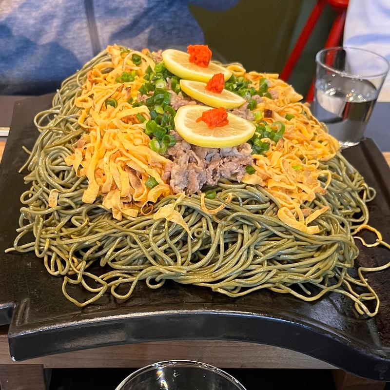 瓦そば(瓦そば柳屋 山口 一の坂川店)